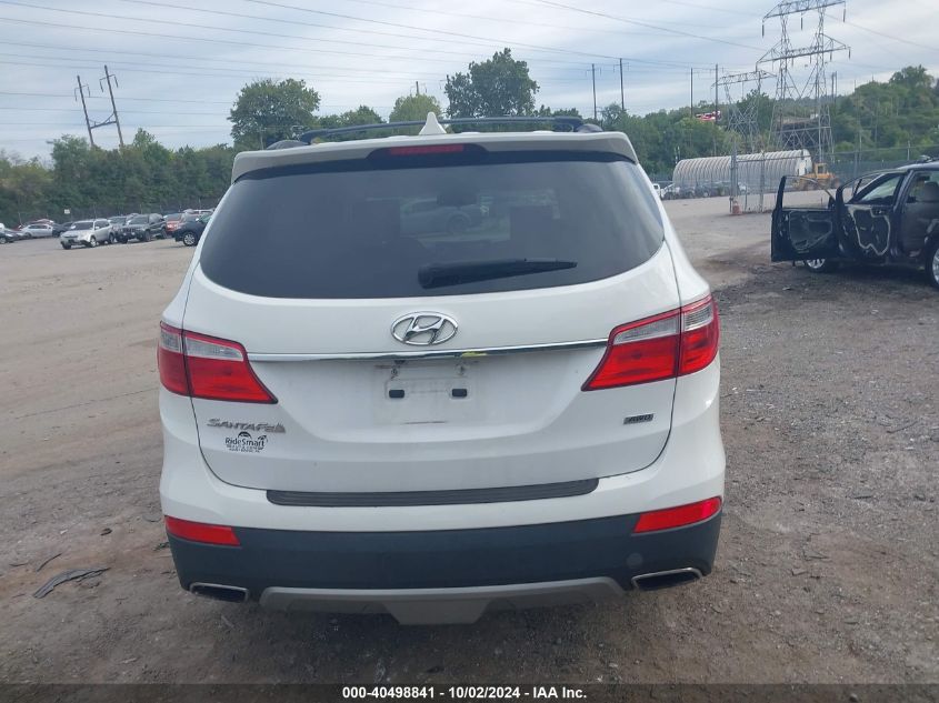 2016 Hyundai Santa Fe Se VIN: KM8SNDHF7GU136554 Lot: 40498841