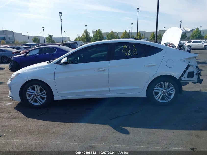 2020 Hyundai Elantra Sel VIN: 5NPD84LF2LH572390 Lot: 40498842