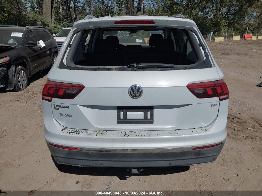 2018 Volkswagen Tiguan 2.0T Sel Premium VIN: 3VV5B7AX5JM004713 Lot: 40498843