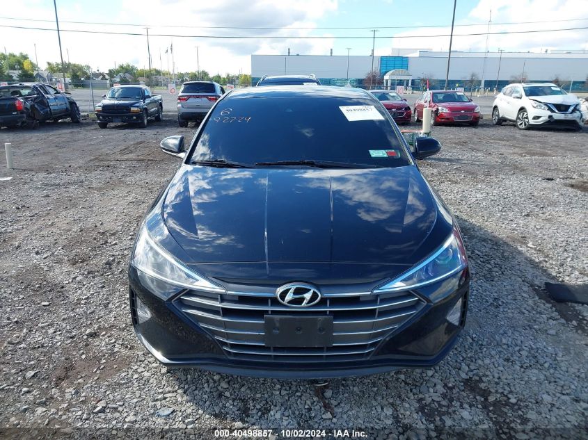 2020 Hyundai Elantra Sel VIN: 5NPD84LF8LH629191 Lot: 40498857