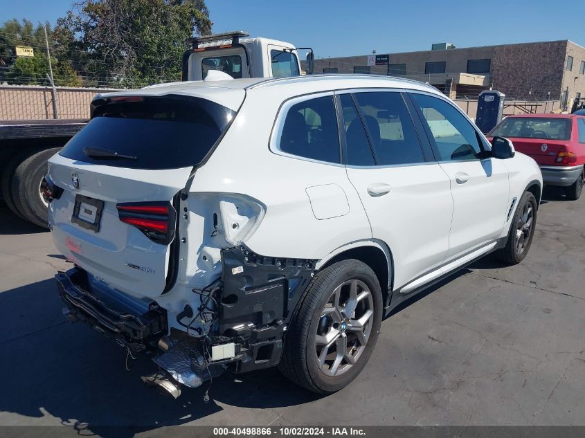 VIN 5UX53DP07R9U93192 2024 BMW X3, Xdrive30I no.4