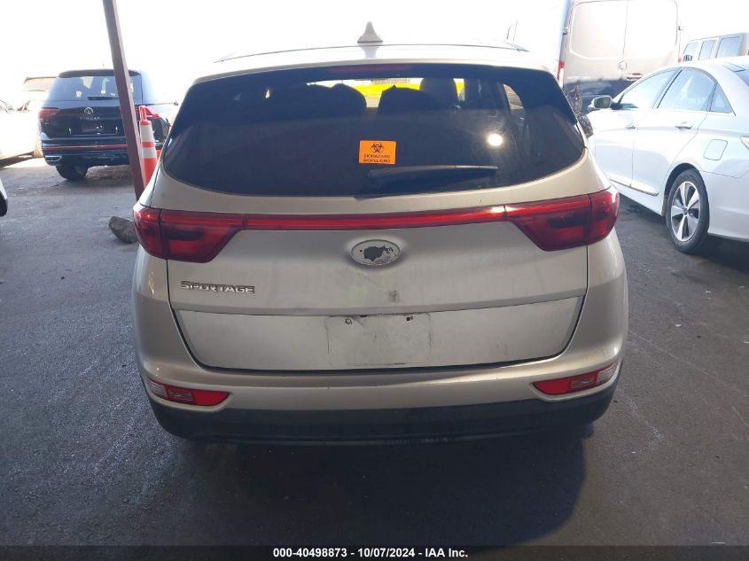 2017 Kia Sportage Lx VIN: KNDPMCAC9H7274894 Lot: 40498873