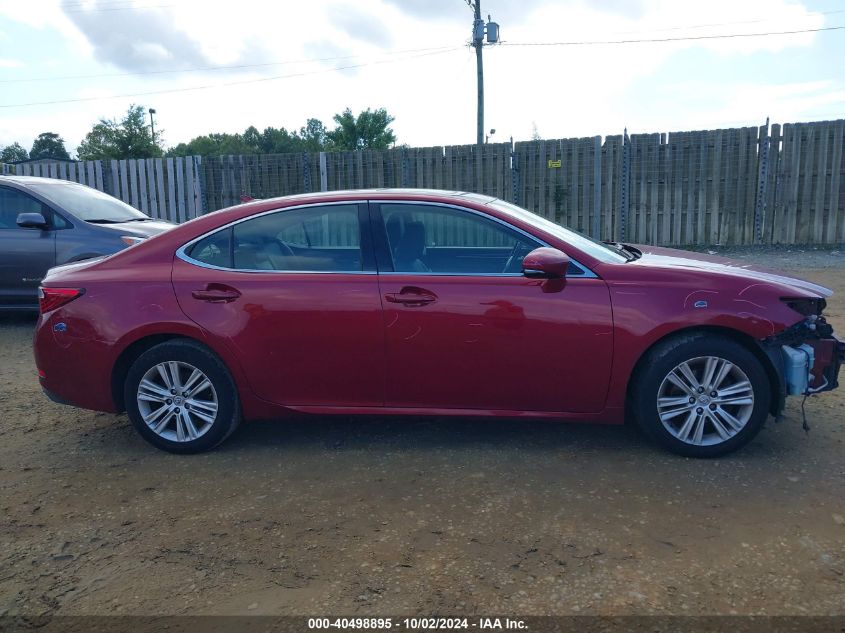 2014 Lexus Es 350 VIN: JTHBK1GG0E2146016 Lot: 40498895