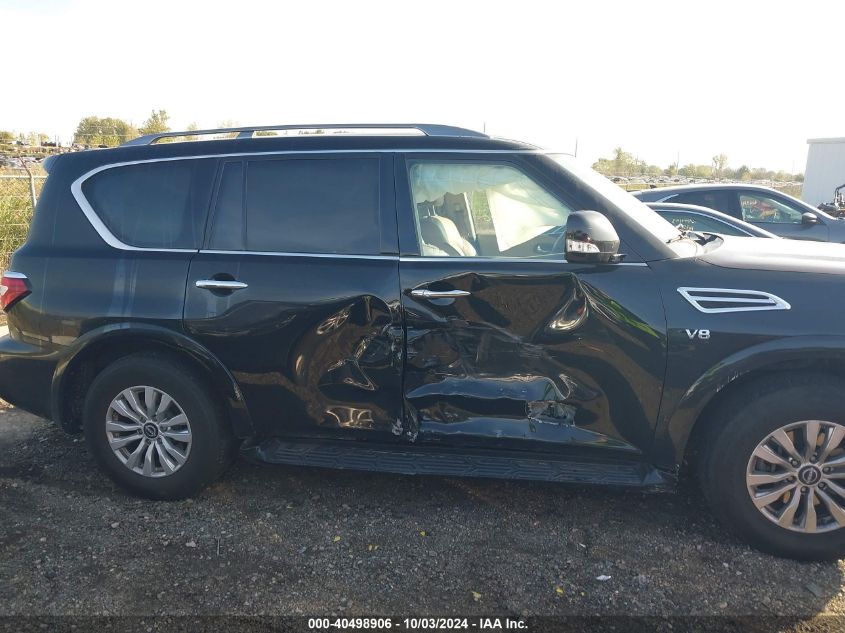 JN8AY2AD4M9660204 2021 Nissan Armada Sv 4Wd