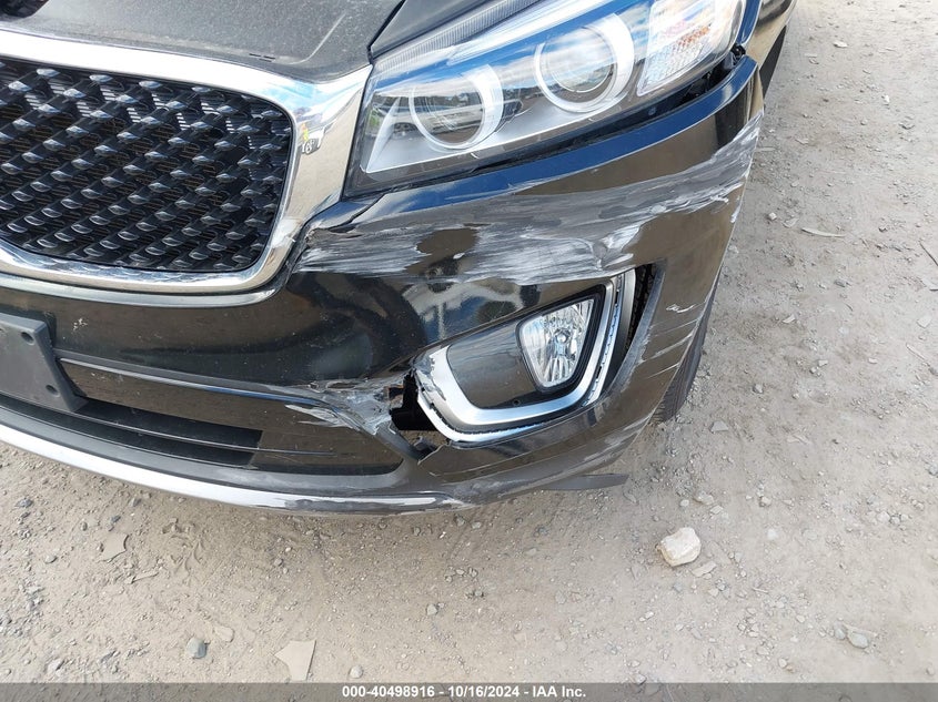 VIN 5XYPHDA53HG314112 2017 KIA SORENTO 3.3L EX