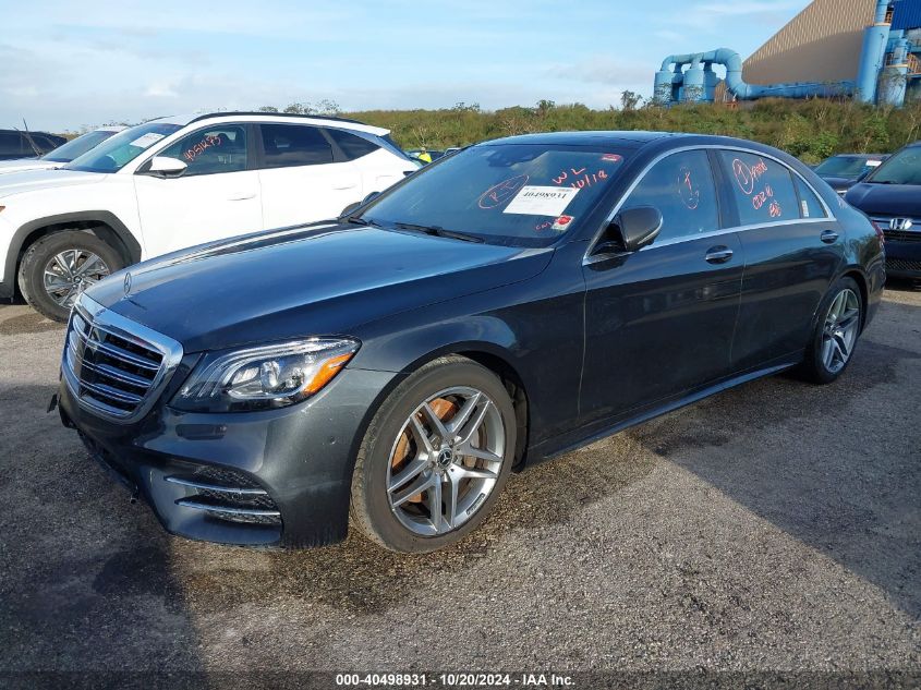 VIN WDDUG8DB0KA434476 2019 Mercedes-Benz S 560 no.2