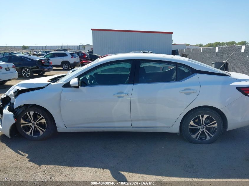 2021 Nissan Sentra Sv Xtronic Cvt VIN: 3N1AB8CV7MY250953 Lot: 40498946