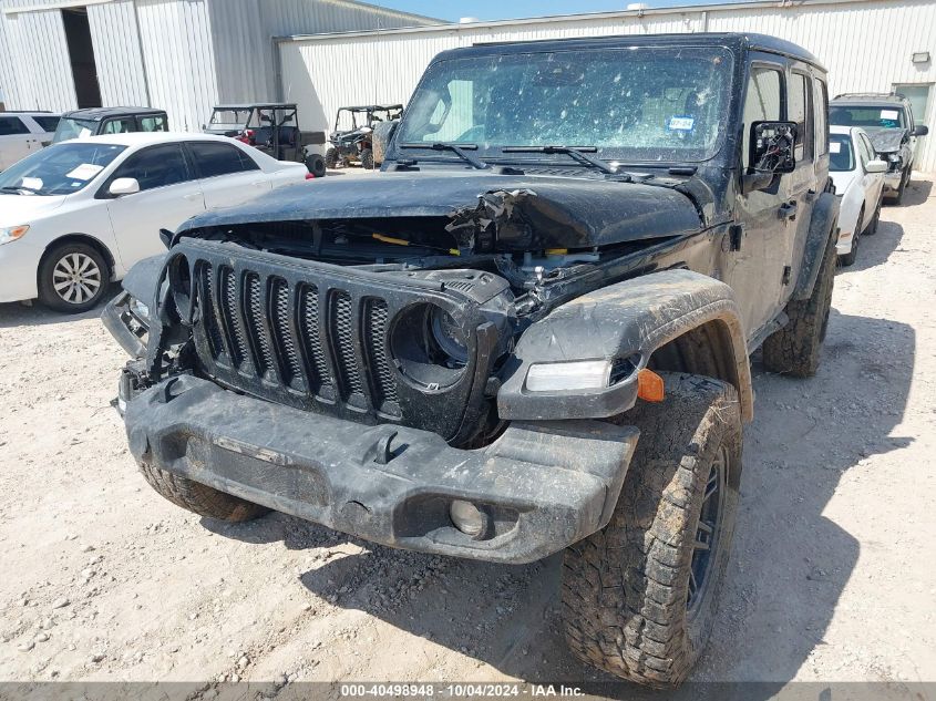 2022 Jeep Wrangler Unlimited Sport S 4X4 VIN: 1C4HJXDG7NW120432 Lot: 40498948