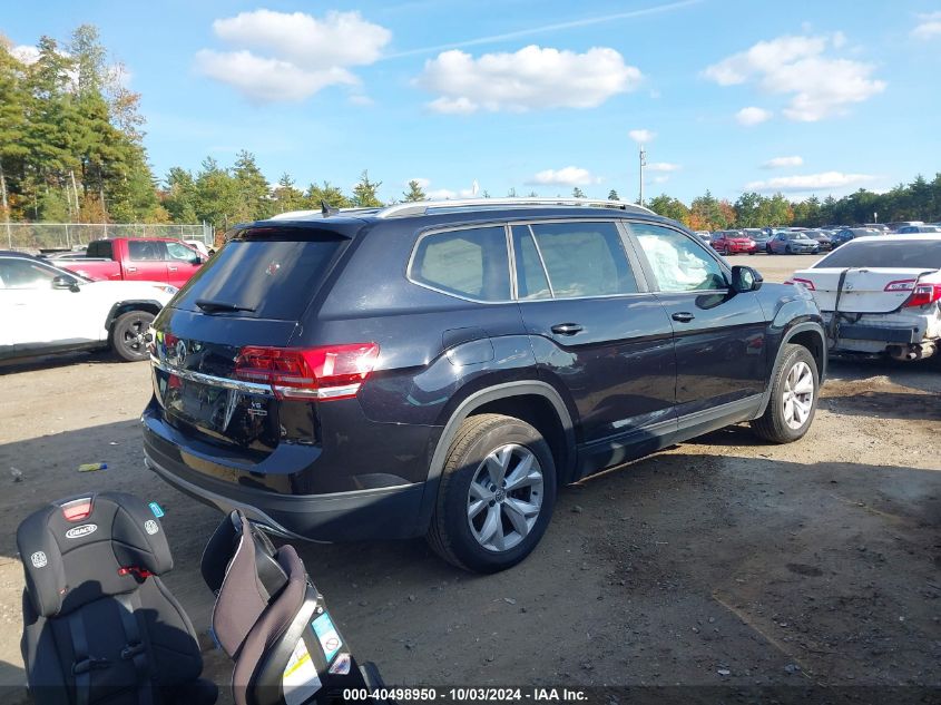 2018 Volkswagen Atlas 3.6L V6 Se VIN: 1V2KR2CA0JC532233 Lot: 40498950