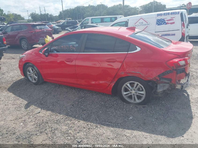 2017 Chevrolet Cruze Lt Auto VIN: 1G1BE5SM8H7150473 Lot: 40498982