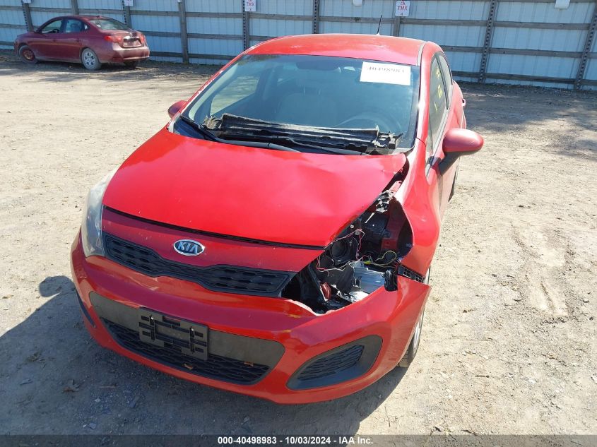 KNADM5A39C6038241 2012 Kia Rio5 Lx