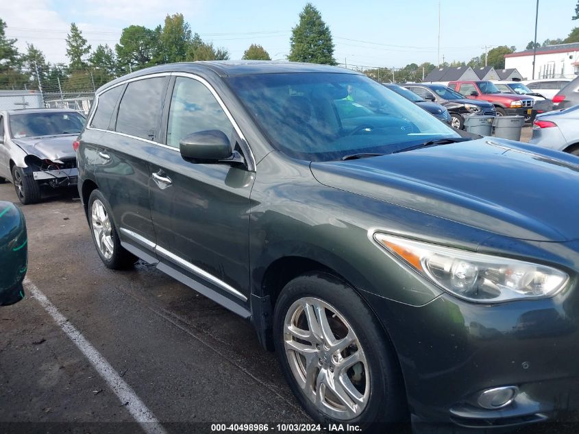 2013 Infiniti Jx35 VIN: 5N1AL0MN6DC327827 Lot: 40498986