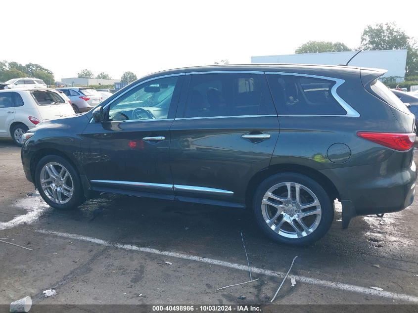 2013 Infiniti Jx35 VIN: 5N1AL0MN6DC327827 Lot: 40498986