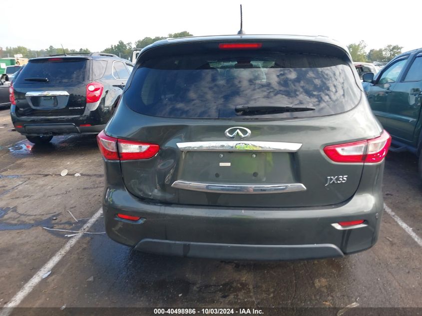 2013 Infiniti Jx35 VIN: 5N1AL0MN6DC327827 Lot: 40498986