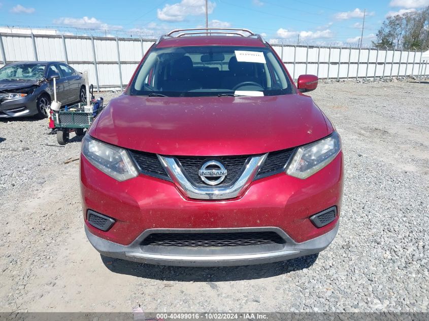 2016 Nissan Rogue S VIN: KNMAT2MV1GP678240 Lot: 40499016