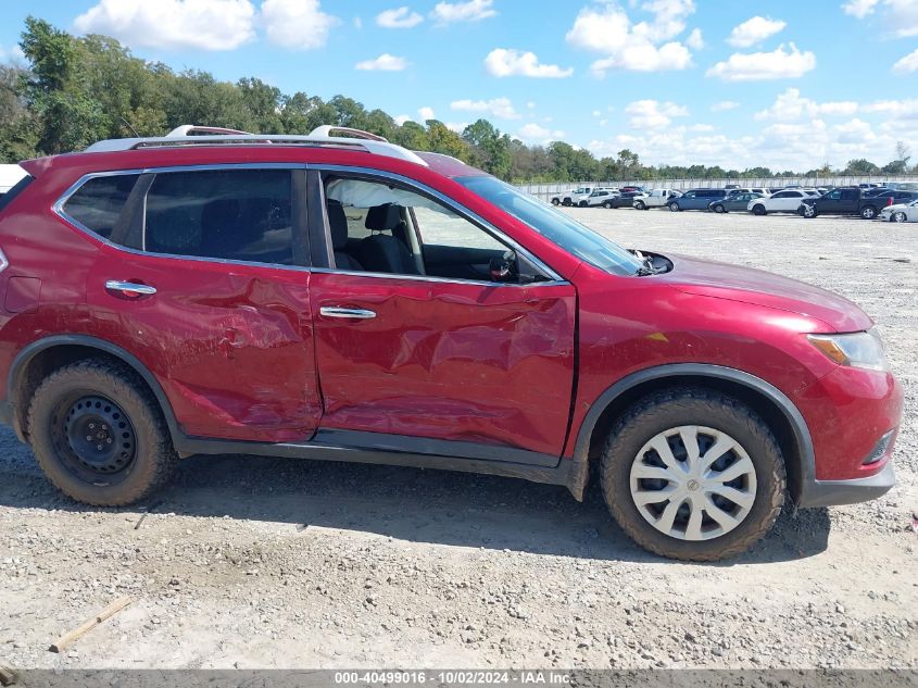 2016 Nissan Rogue S VIN: KNMAT2MV1GP678240 Lot: 40499016