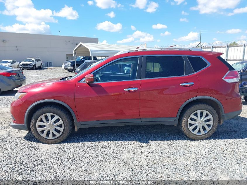 2016 Nissan Rogue S VIN: KNMAT2MV1GP678240 Lot: 40499016