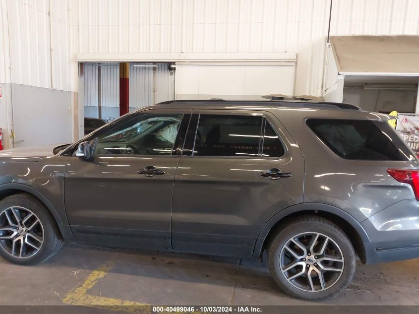 2018 Ford Explorer Sport VIN: 1FM5K8GT1JGA80783 Lot: 40499046