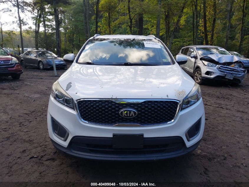 5XYPG4A34GG135772 2016 Kia Sorento 2.4L Lx