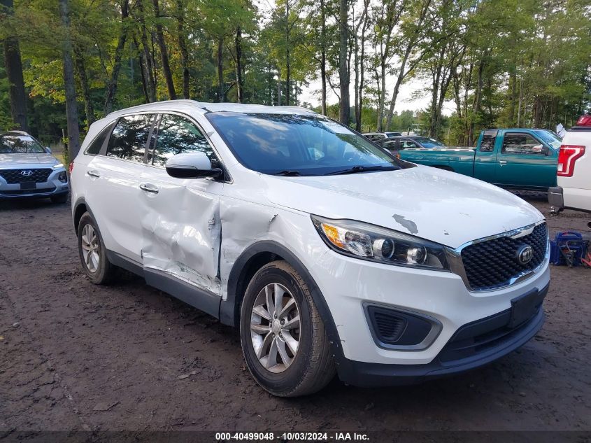 5XYPG4A34GG135772 2016 Kia Sorento 2.4L Lx