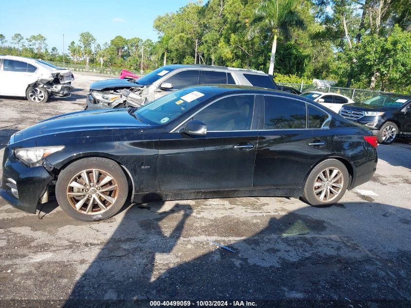 2017 Infiniti Q50 3.0T Premium VIN: JN1EV7AP8HM736123 Lot: 40499059