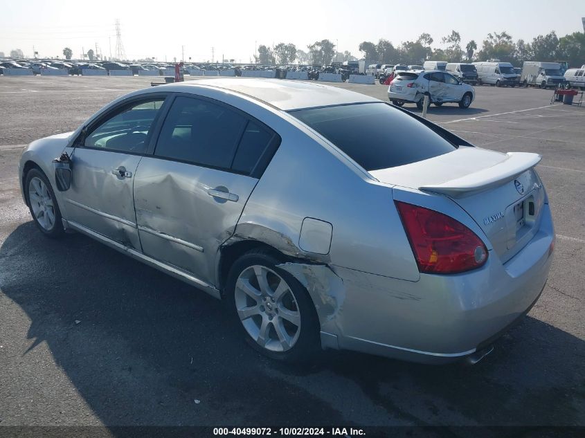 2007 Nissan Maxima 3.5 Se VIN: 1N4BA41EX7C814940 Lot: 40499072