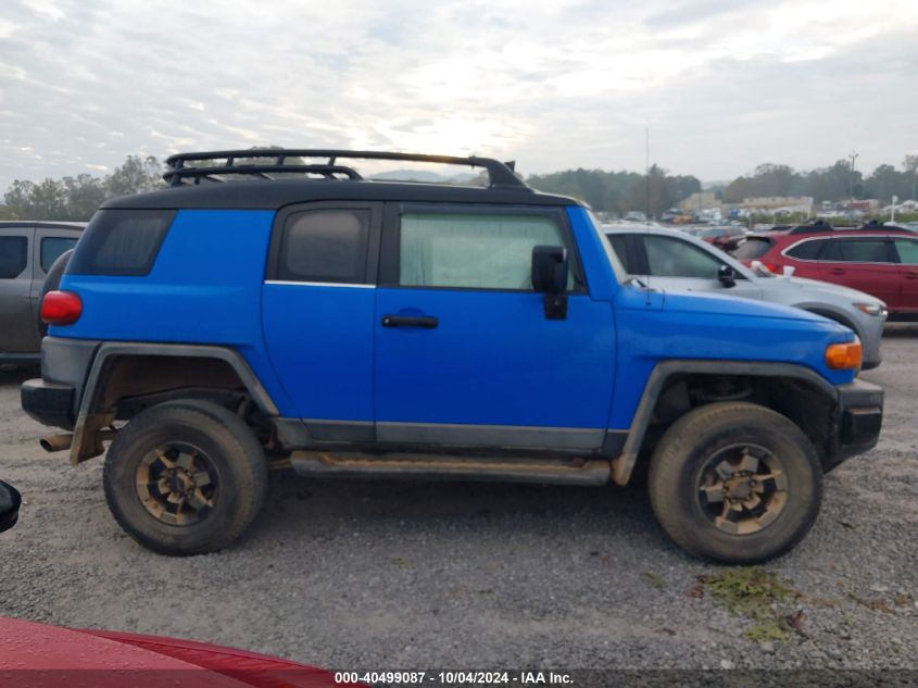 2007 Toyota Fj Cruiser VIN: JTEBU11F270001419 Lot: 40499087