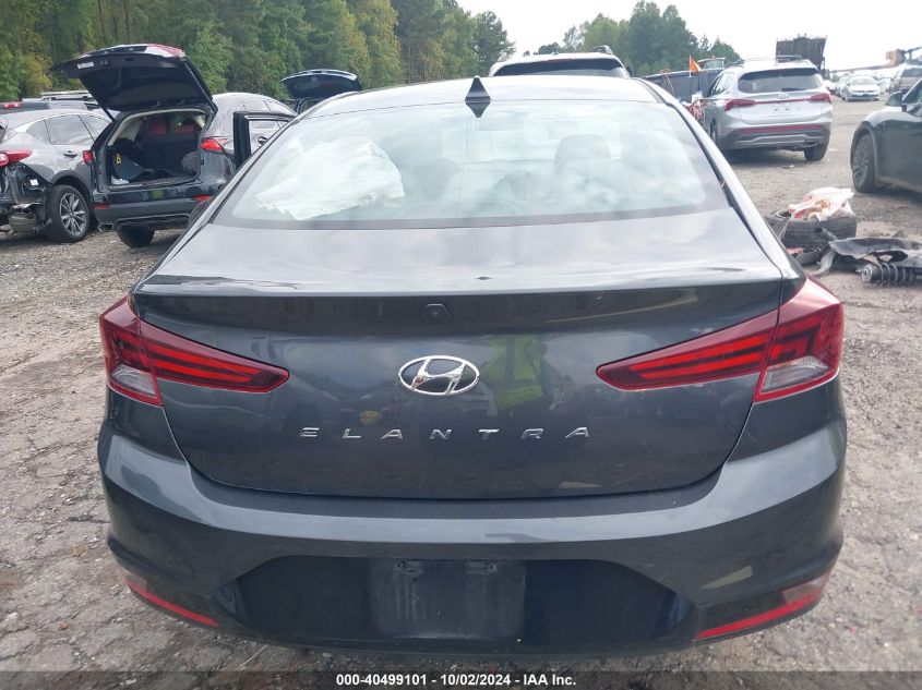 2020 Hyundai Elantra Sel VIN: 5NPD84LF1LH627489 Lot: 40499101