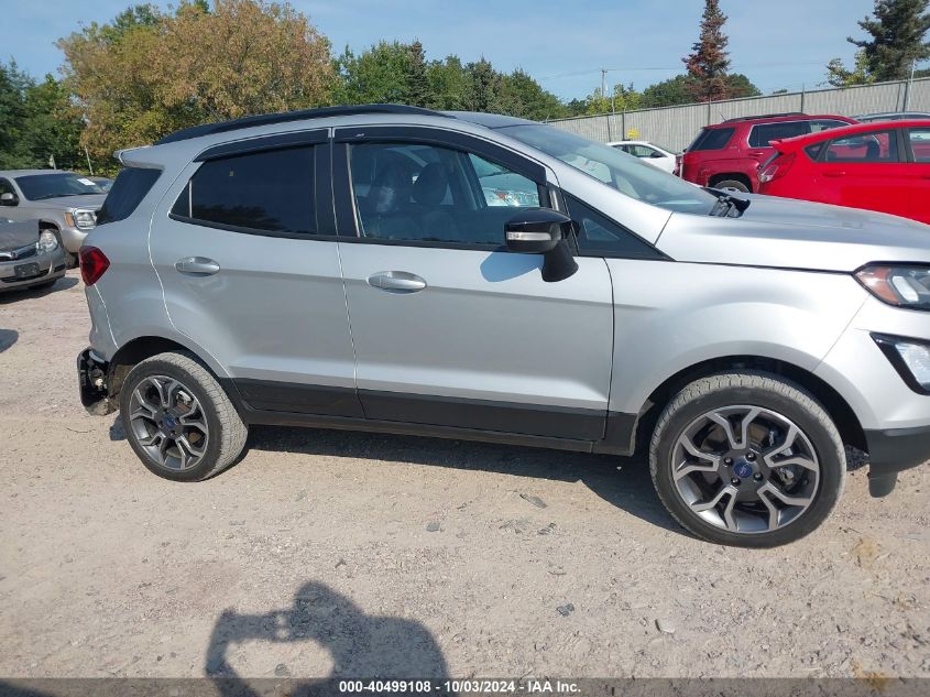 2019 Ford Ecosport Ses VIN: MAJ6S3JL5KC286563 Lot: 40499108