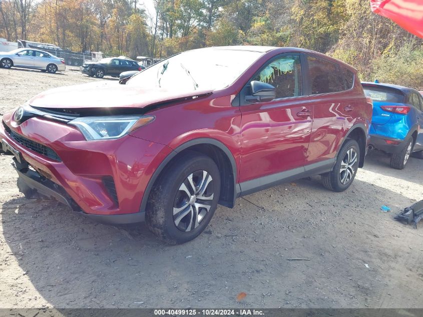 2018 Toyota Rav4 Le VIN: 2T3BFREV6JW752203 Lot: 40499125