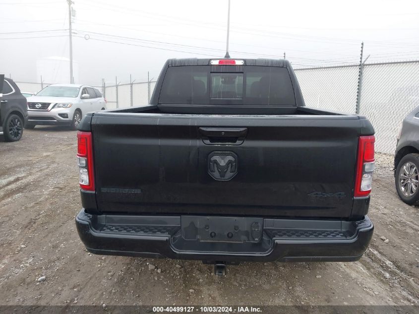 2022 Ram 1500 Big Horn 4X4 5'7 Box VIN: 1C6RRFFGXNN313756 Lot: 40499127