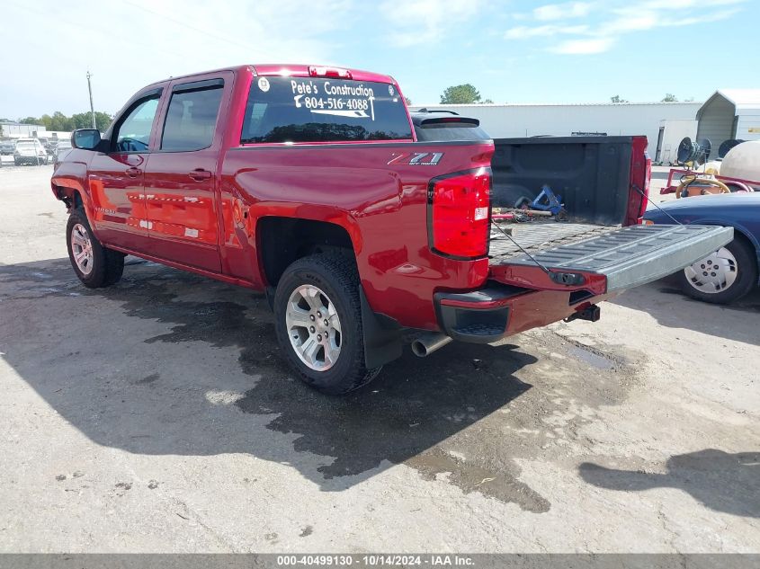 2018 Chevrolet Silverado 1500 2Lt VIN: 3GCUKREC2JG374853 Lot: 40499130