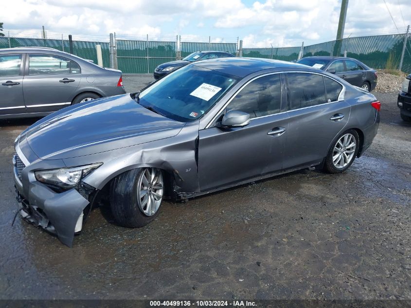 2014 Infiniti Q50 Premium VIN: JN1BV7AR6EM704609 Lot: 40499136