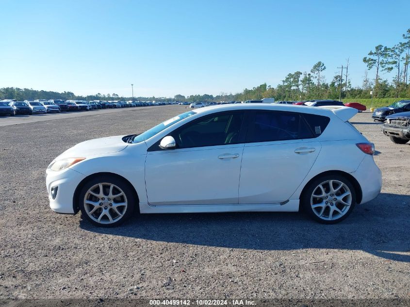 2012 Mazda Mazdaspeed3 Touring VIN: JM1BL1L31C1522212 Lot: 40499142