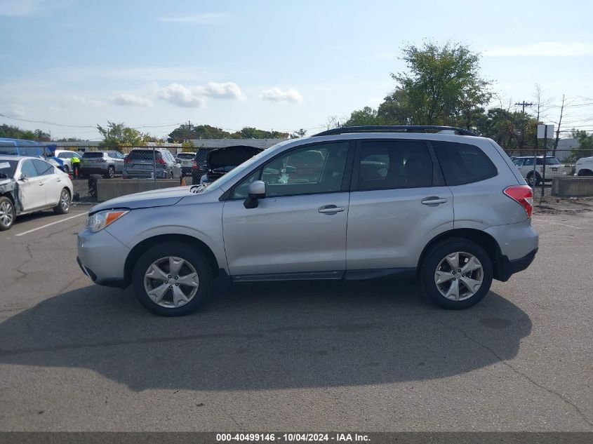 2016 Subaru Forester 2.5I Premium VIN: JF2SJADC9GH485431 Lot: 40499146