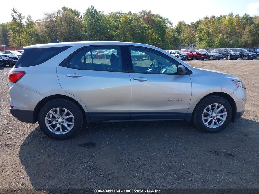 2018 Chevrolet Equinox Ls VIN: 3GNAXREV9JL102367 Lot: 40499164