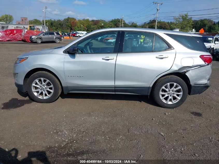 2018 Chevrolet Equinox Ls VIN: 3GNAXREV9JL102367 Lot: 40499164