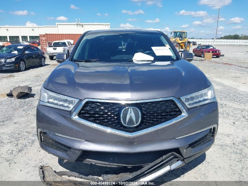 2019 Acura Mdx Standard VIN: 5J8YD3H31KL012832 Lot: 40499174