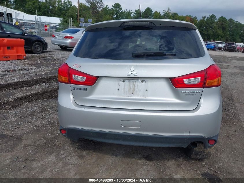 2015 Mitsubishi Outlander Sport Es VIN: 4A4AR3AU3FE015576 Lot: 40499209