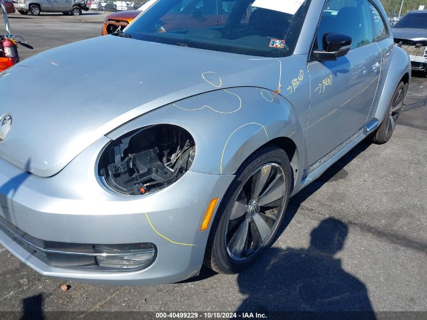 2012 Volkswagen Beetle 2.0T Turbo VIN: 3VW467AT3CM648237 Lot: 40499229