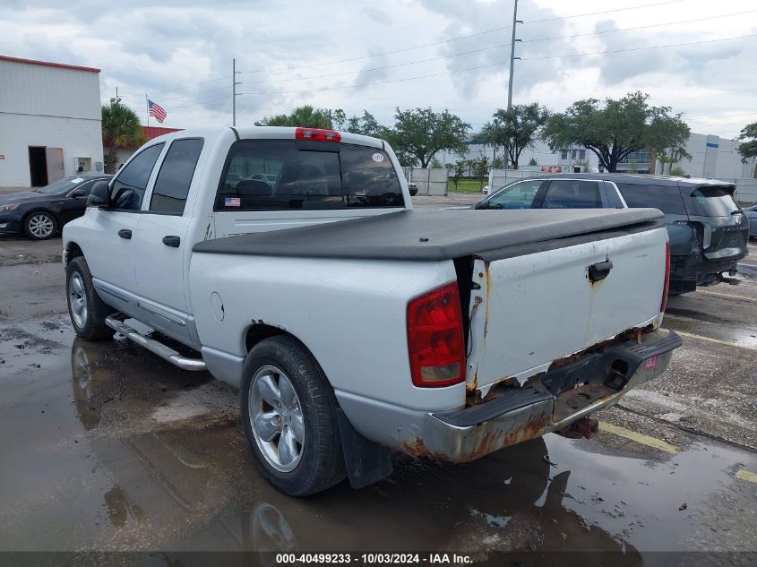 2005 Dodge Ram 1500 Slt/Laramie VIN: 1D7HU18D05S212757 Lot: 40499233