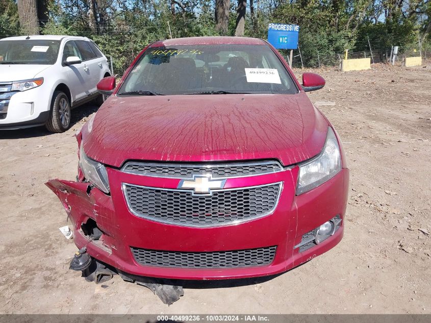 1G1PF5S95B7287408 2011 Chevrolet Cruze 1Lt