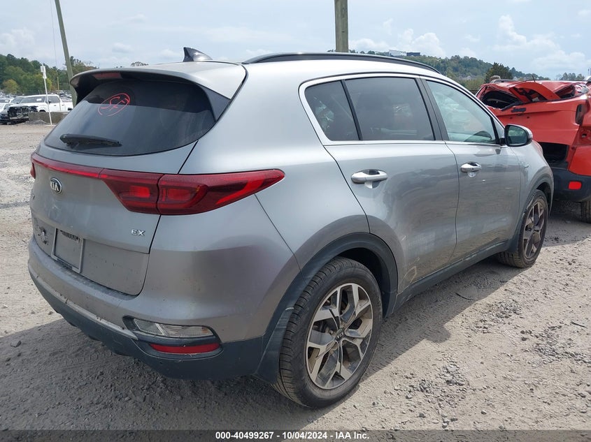 VIN KNDPNCAC5L7644082 2020 KIA SPORTAGE EX