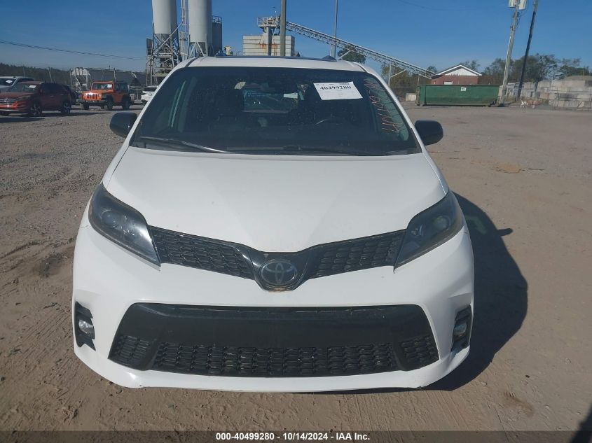 2020 Toyota Sienna Se VIN: 5TDXZ3DC5LS031871 Lot: 40499280