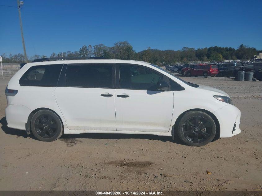 2020 Toyota Sienna Se VIN: 5TDXZ3DC5LS031871 Lot: 40499280