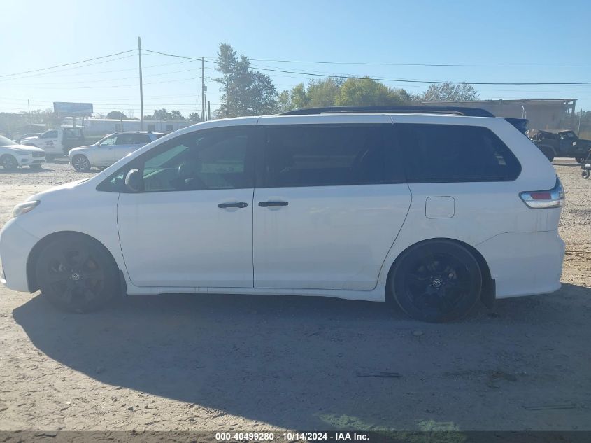 2020 Toyota Sienna Se VIN: 5TDXZ3DC5LS031871 Lot: 40499280