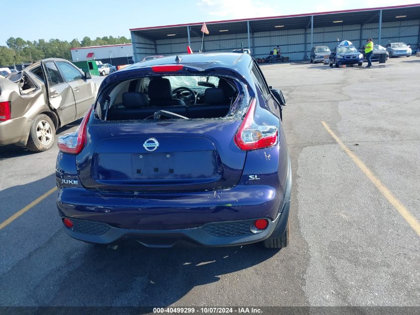 2016 Nissan Juke Sl VIN: JN8AF5MR1GT606381 Lot: 40499299