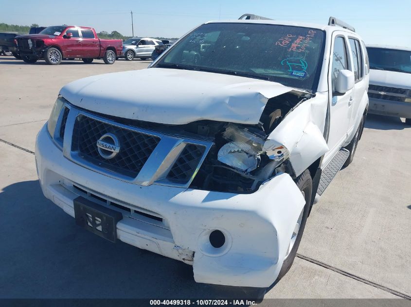 5N1AR1NN7BC611709 2011 Nissan Pathfinder Sv