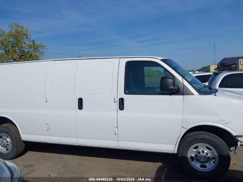 2021 Chevrolet Express Cargo Rwd 2500 Extended Wheelbase Wt VIN: 1GCWGBF74M1175373 Lot: 40499328