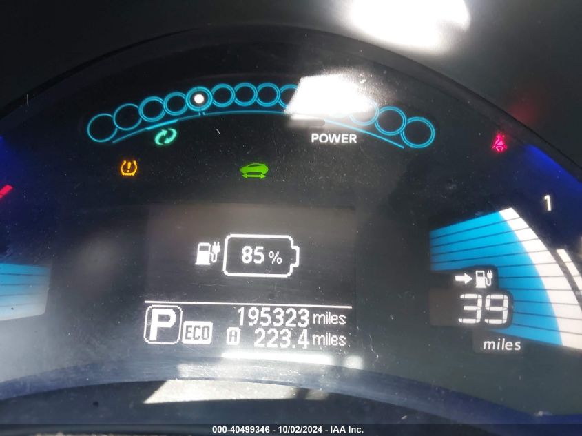 1N4AZ0CP6DC408368 2013 Nissan Leaf Sv